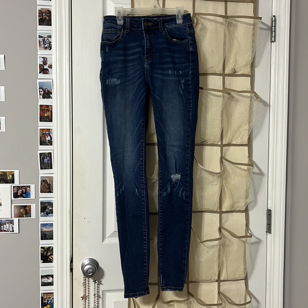 Encore Jeans Junior Ripped Skinny Jeans